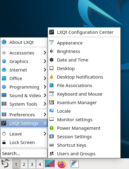 LXQt-menu-compact